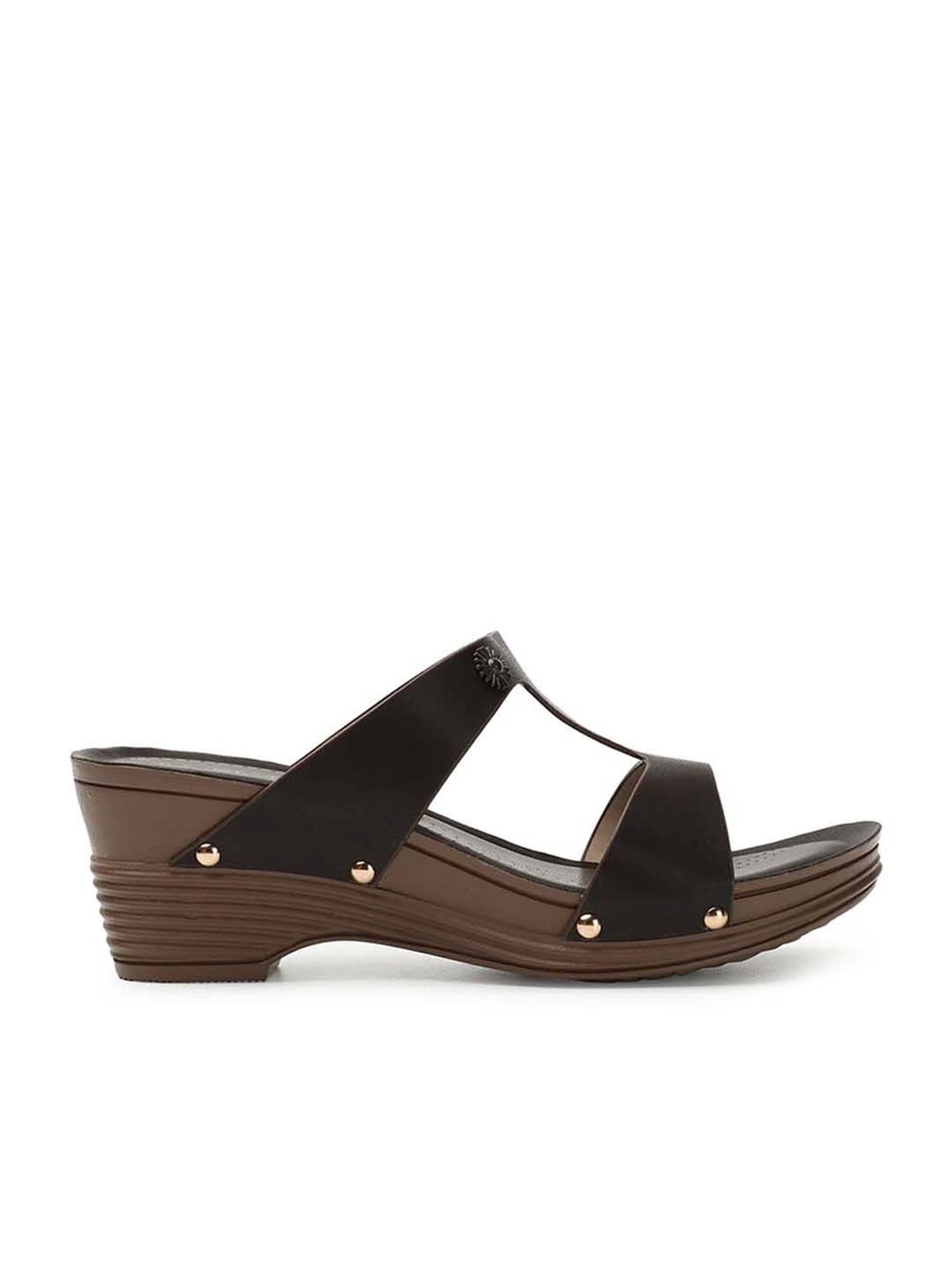 Iconics Women's Brown Casual Sandals