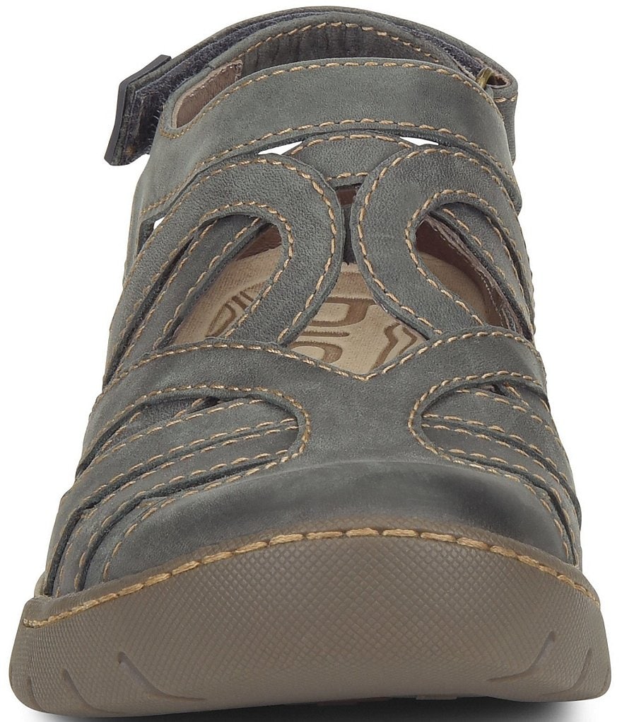 bionica Wira Waterproof Leather Closed Toe Sandals