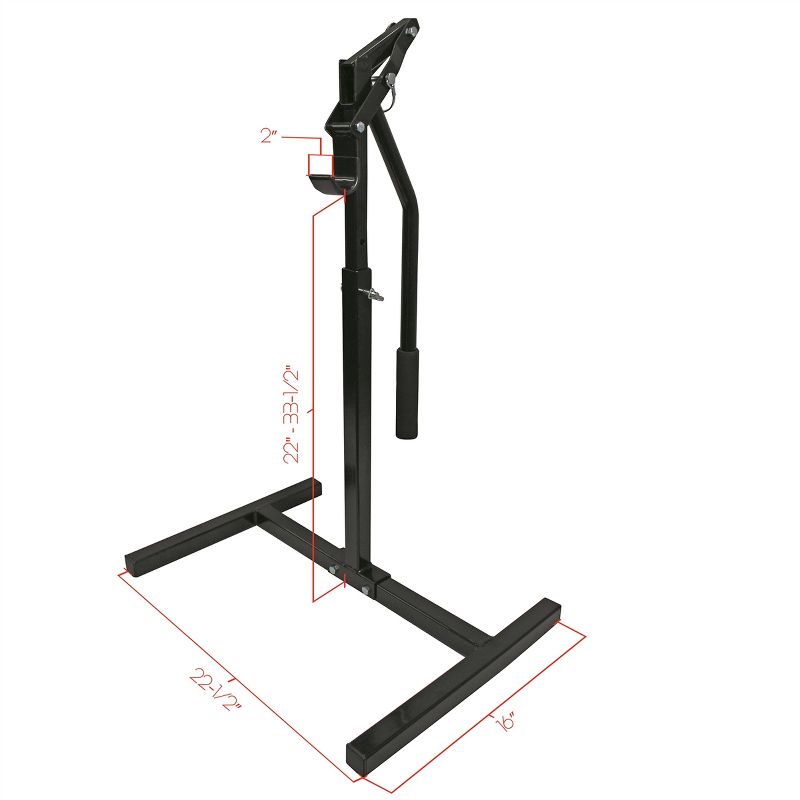Powerbuilt 640912 Portable 3 Ton All in One Unibody Car, Truck, Vehicle UniJack Jack Stand Bottle Jack