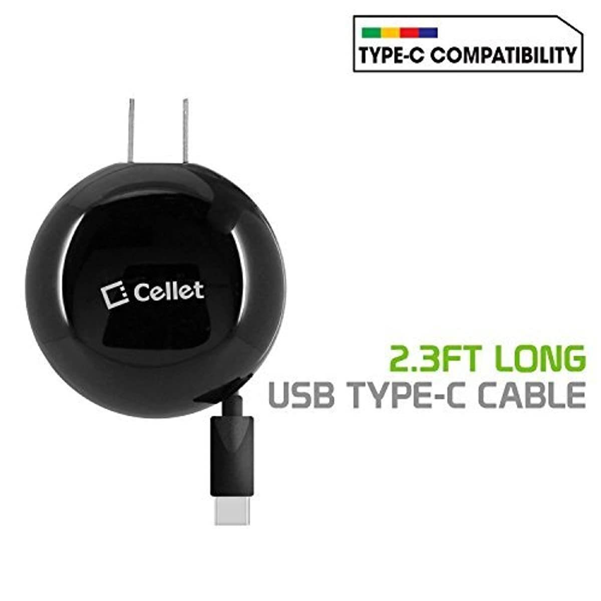 Cellet Retractable 2 1/2 Ft. Long Mini USB Data Cable for GoPro Hero 1/2/3, GPS Systems, Mini USB Compatible Digital Cameras and Cellphones