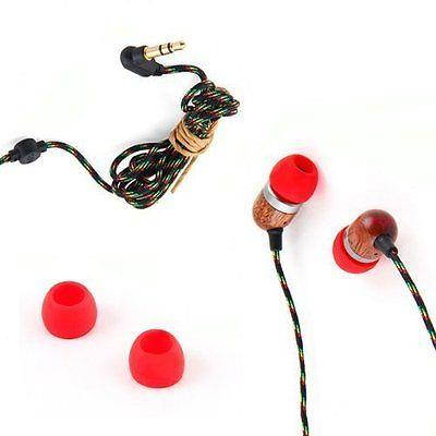 House Of Marley Smile Jamaica In-Ear Wired Headphones with Mic, Fire, EM-JE041-FI