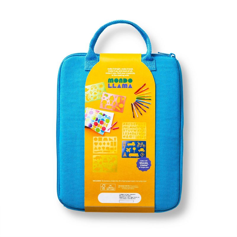 20pc Super Sketches Stencil Set - Mondo Llama™