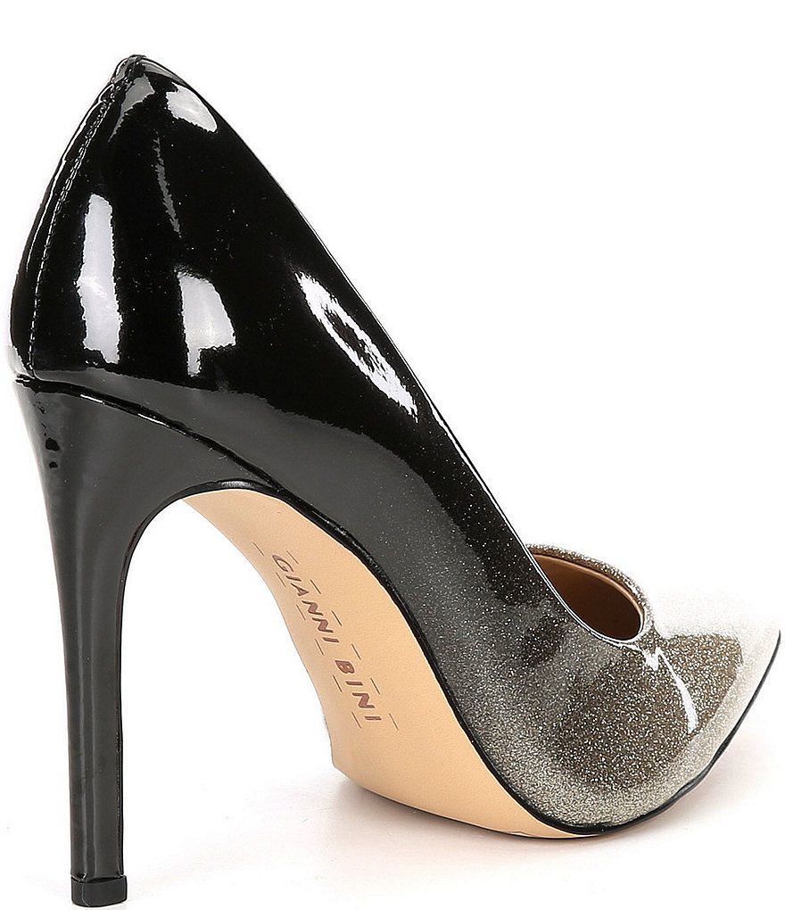 Gianni Bini IvyyaTwo Tone Ombre Patent Pointy-Toe Pumps