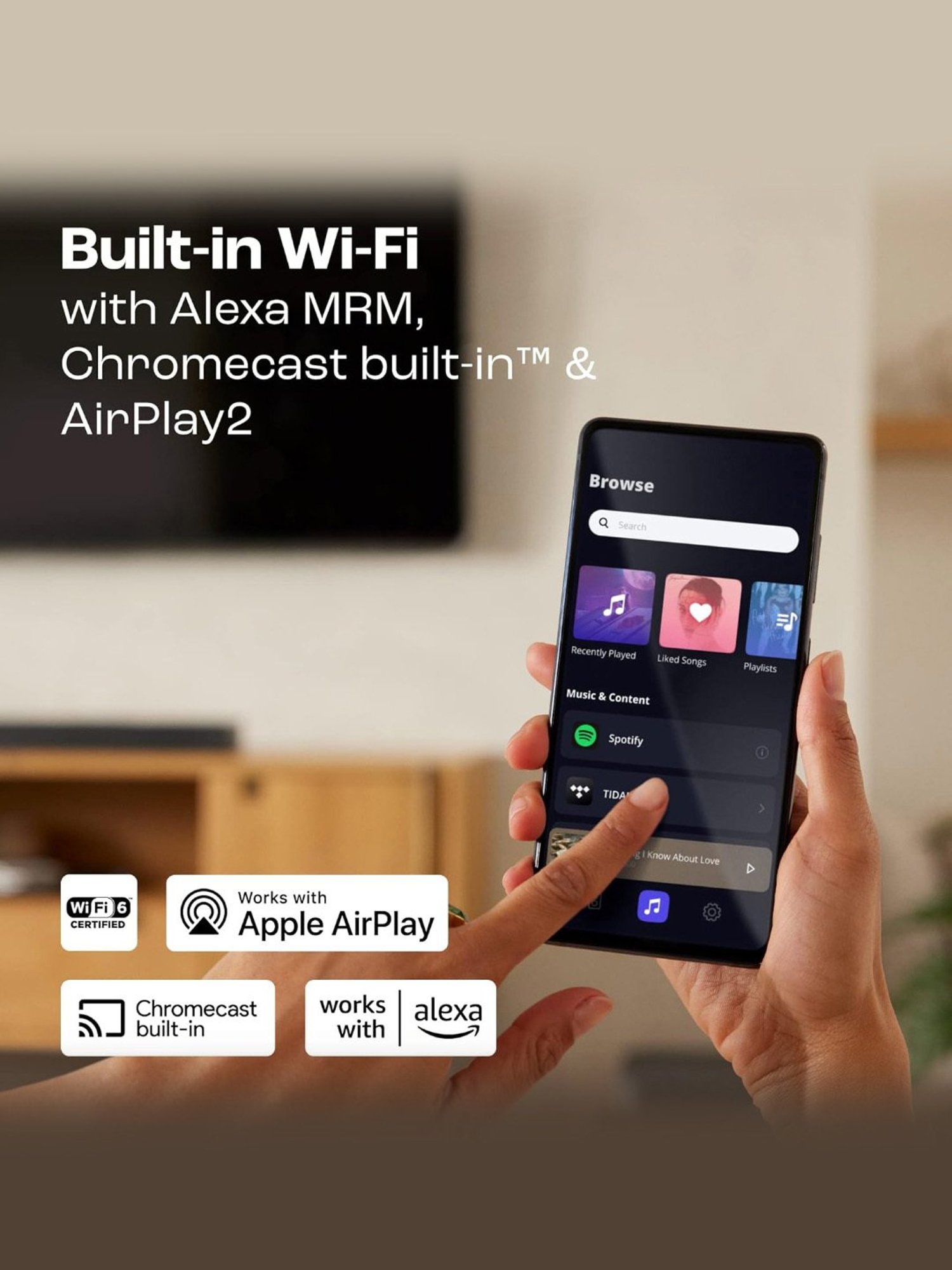 Portronics Decibel 24 | 10W Bluetooth Soundbar Speaker With In Built Mic (Black)