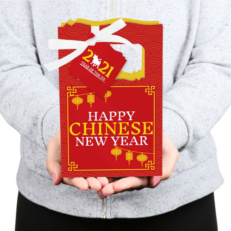 Big Dot of Happiness Pizza Party Time - Square Favor Gift Boxes - Baby Shower or Birthday Party Bow Boxes - Set of 12