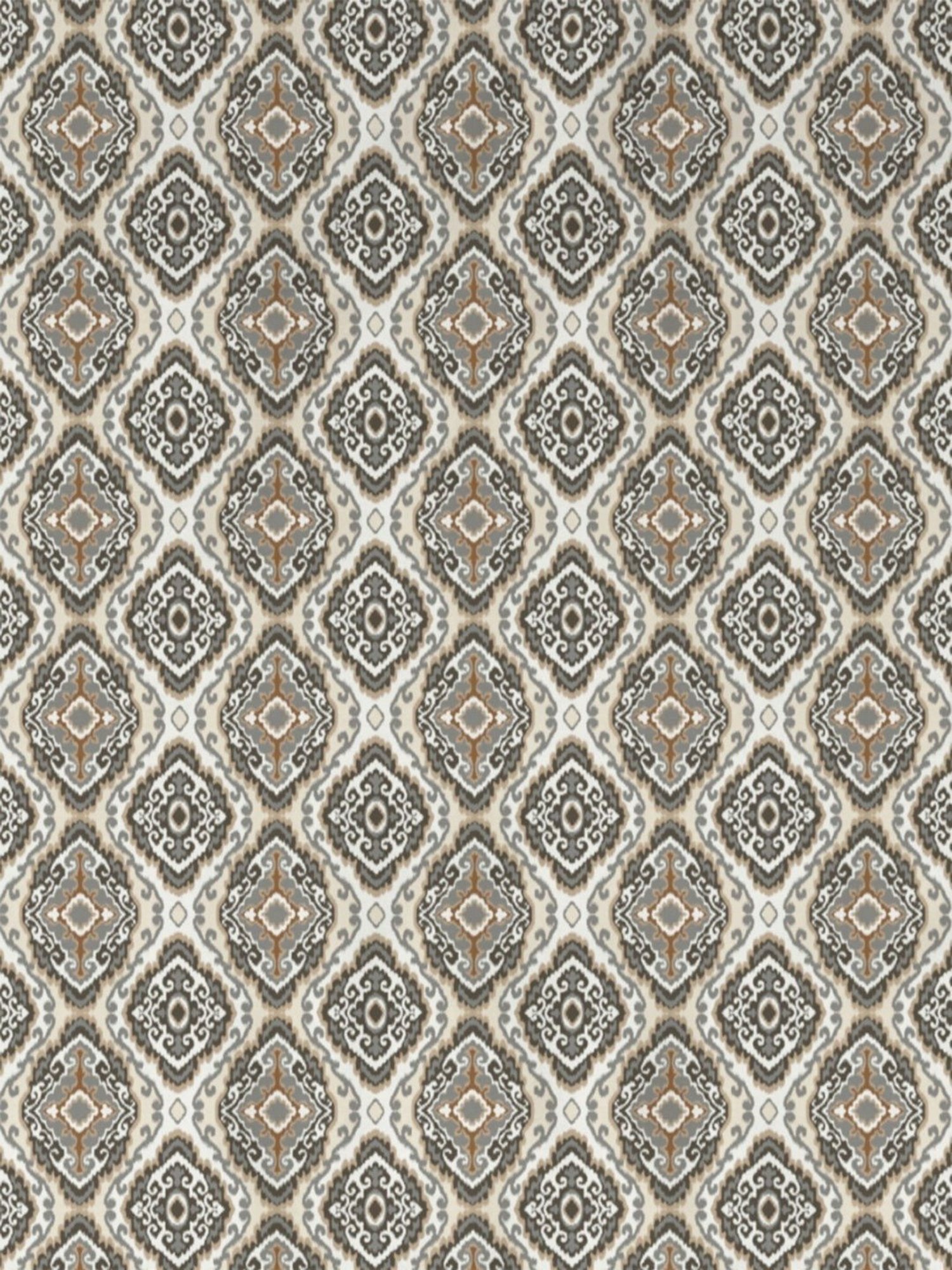 DDecor Ethnic Grey 144 TC Cotton Queen Bedsheet with 2 Pillow covers