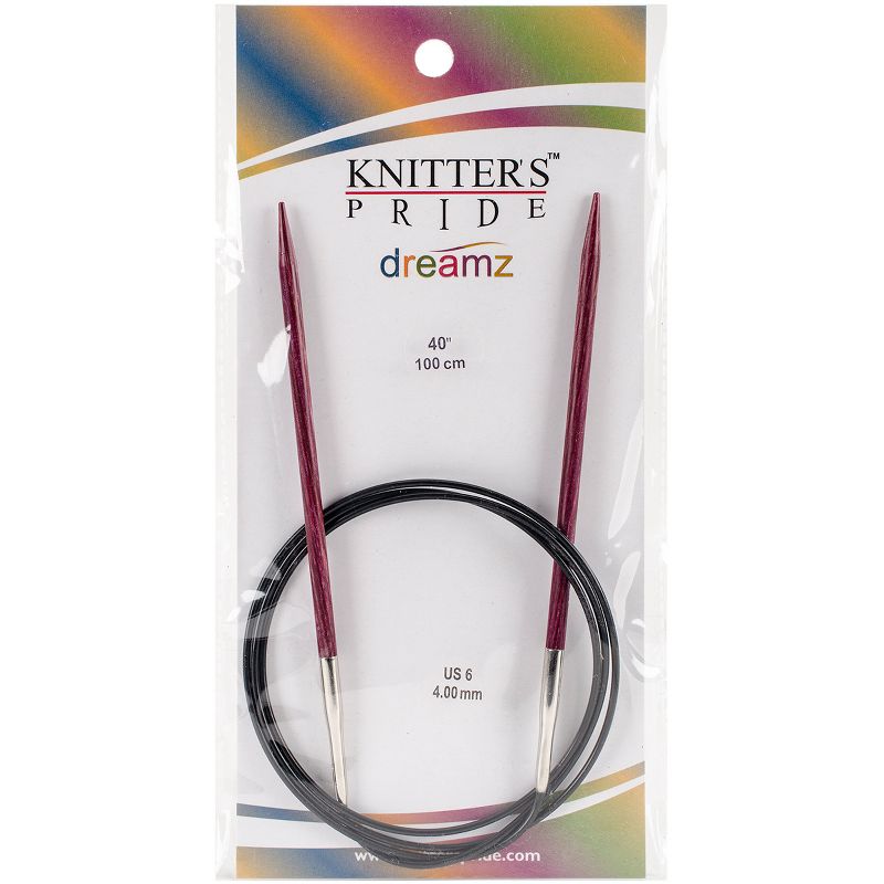 Knitter's Pride-Dreamz Fixed Circular Needles 40"-Size 6/4mm