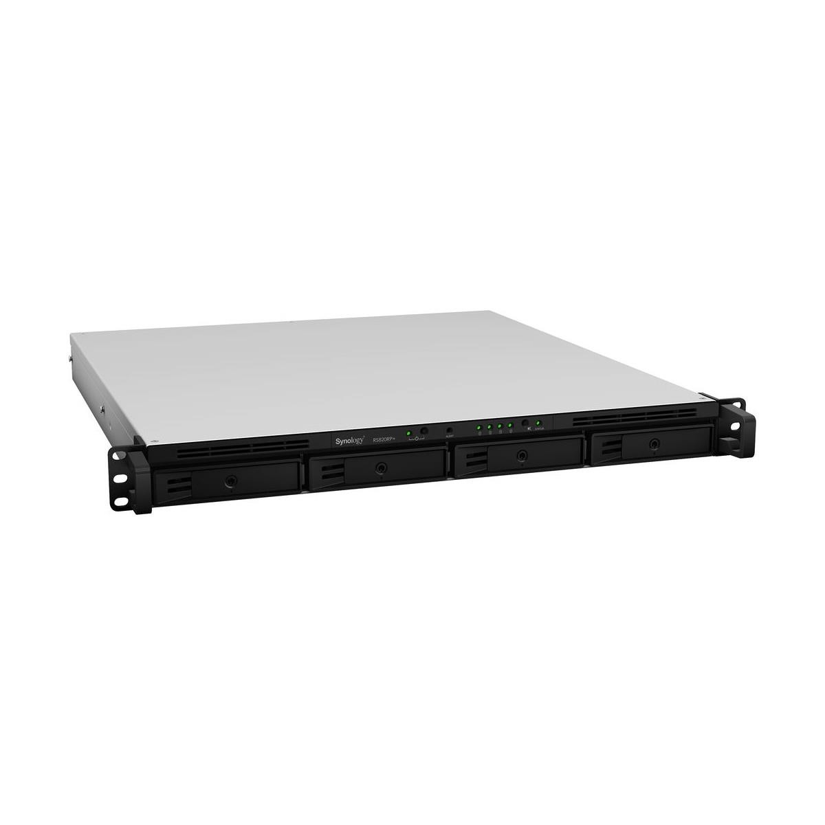 Synology RS820RP+ RackStation High Performance 1U Rackmount NAS
