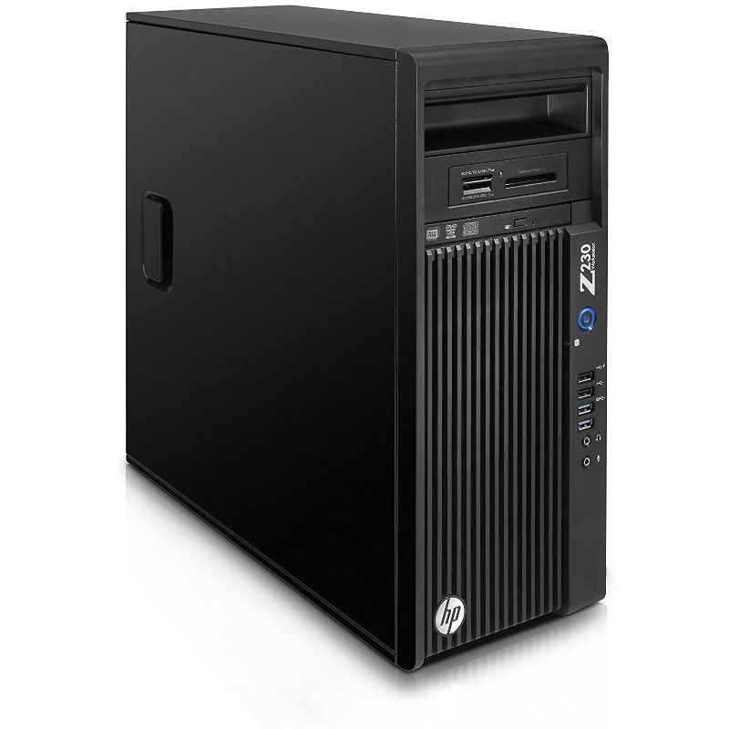 HP Z230-TCertified Pre-Owned PC, Core i7-4770 3.4GHz, 16GB Ram, 512GB SSD, DVDRW, Win10 Pro (64-bit) Manufactured Refurbished