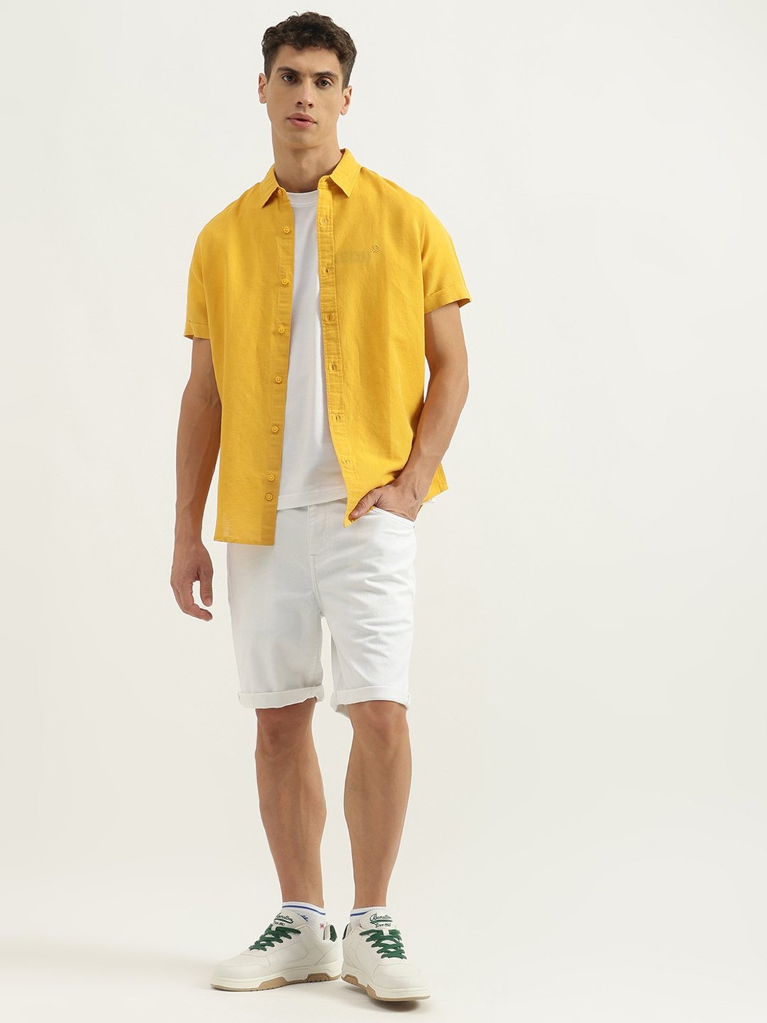 Columbia Men Green M Summerdry Shorts