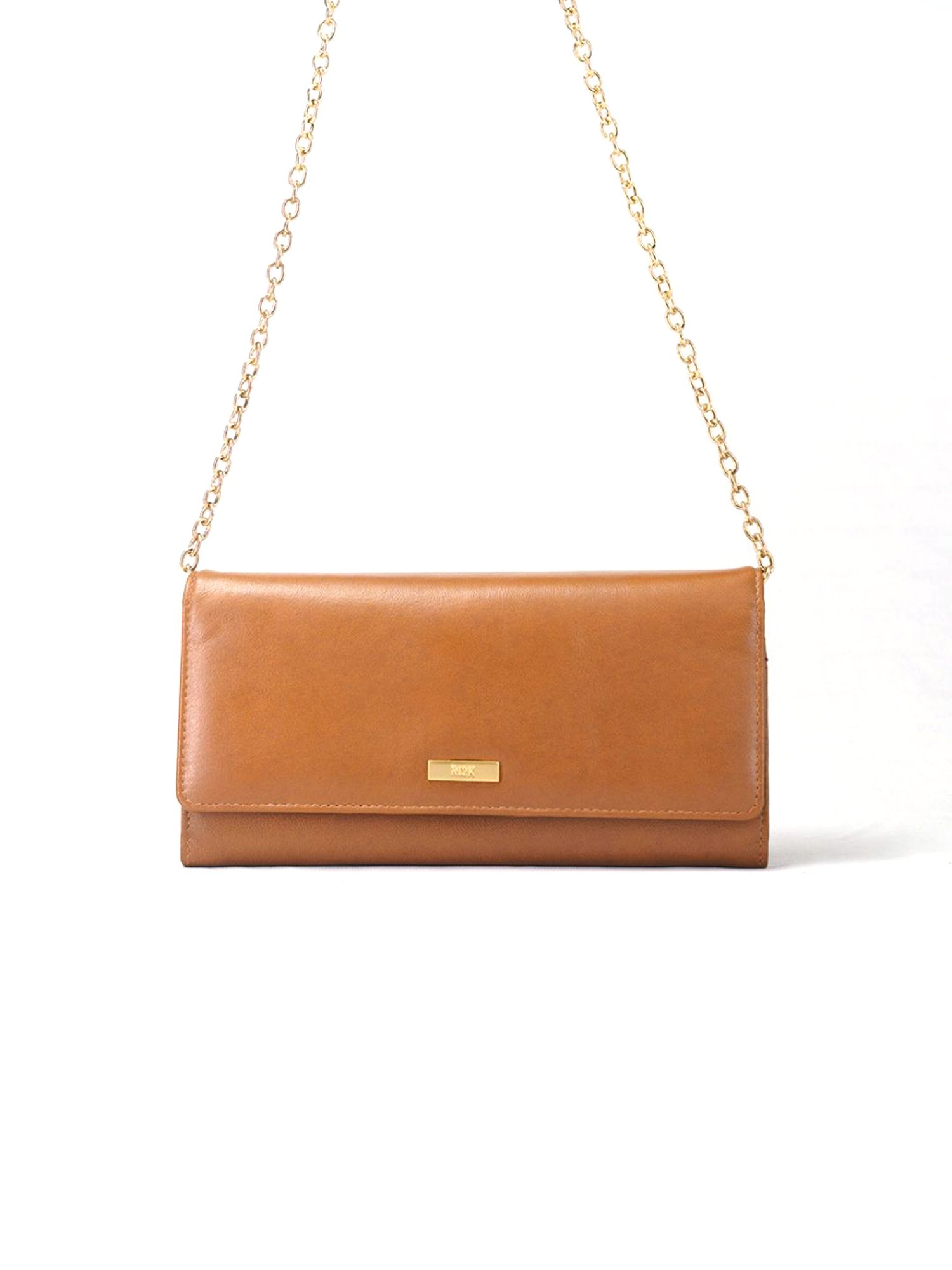 RI2K London Tan Leather Wallet