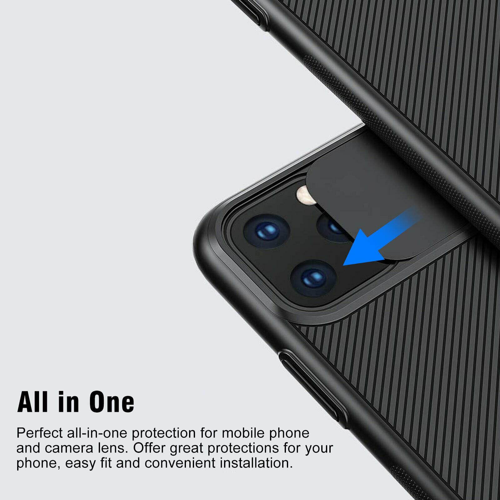 Nillkin Camera Protection Slide Case For iPhone 11 Pro Max Ultra Thin Back Cover