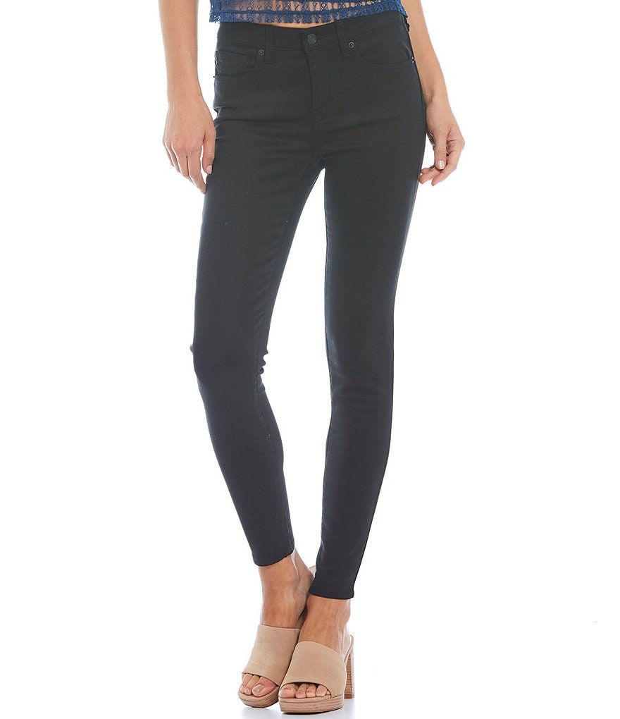Every Straight Leg Ankle Crop Front Zipper Jeans