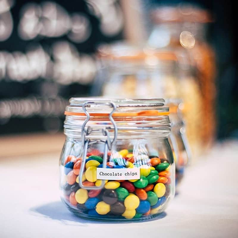 Compatible Label Tape Replacement for Dymo Letratag Refills Black on White Plastic Label Tape 91331 for LetraTag Label Maker, 1/2 Inch x 13 Feet, 12mm x 4m, 3 Pack