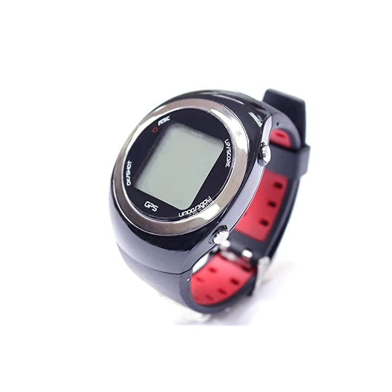 GT2 Golf Trainer + Activity Tracking GPS Golf Watch Range Finder Global courses US Canada Europe Australia New Zealand Asia Red