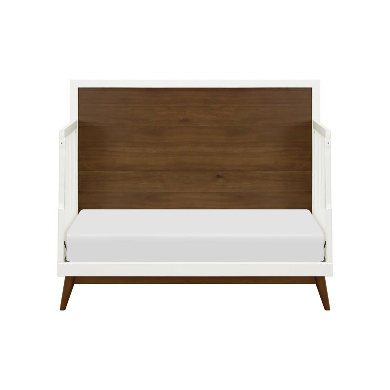 Babyletto Palma Mid-Century 4-in-1 Convertible Crib - Walnut