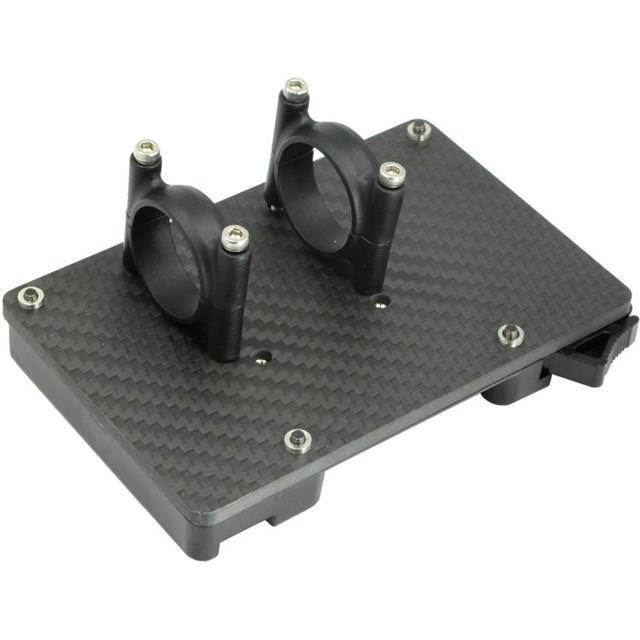 GyroVu AB Battery Carbon Fiber Mount and D-Tap to LP6 Cable for DJI Ronin Gimbal