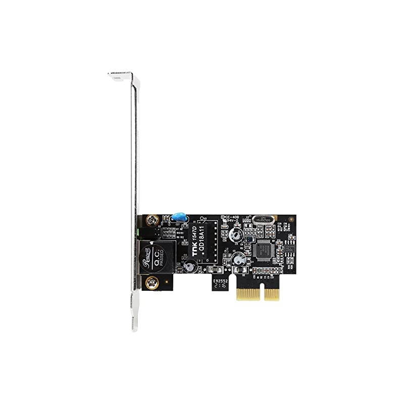 101001000 Mbps Ethernet Card Network Adapter Card Network Interface Card NIC Gigabit RJ45 PCIe Network Card with Power Saving for Computer Systems and Servers PCIE 1000M RC411v3