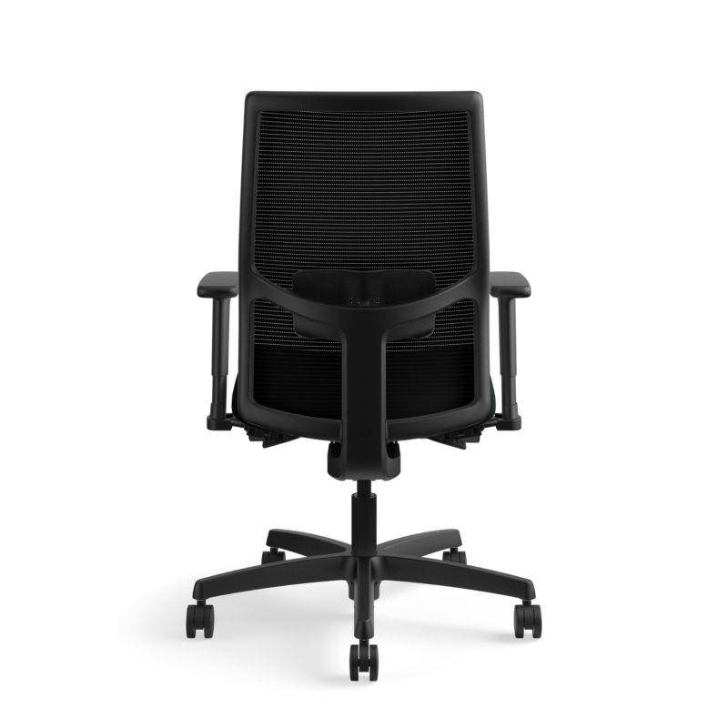 HON Ignition 2.0 Mid-Back Task Chair Mesh Back Black Fabric 12M2AMLU10TK