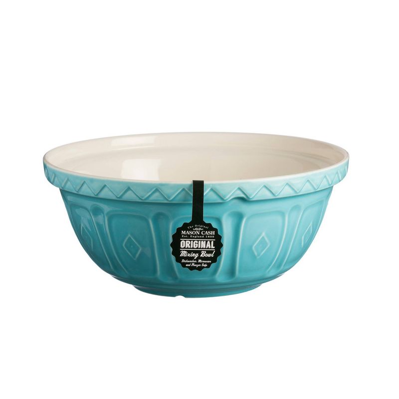 Mason Cash 136oz Earthenware Color Mix Mixing Bowl Turquoise