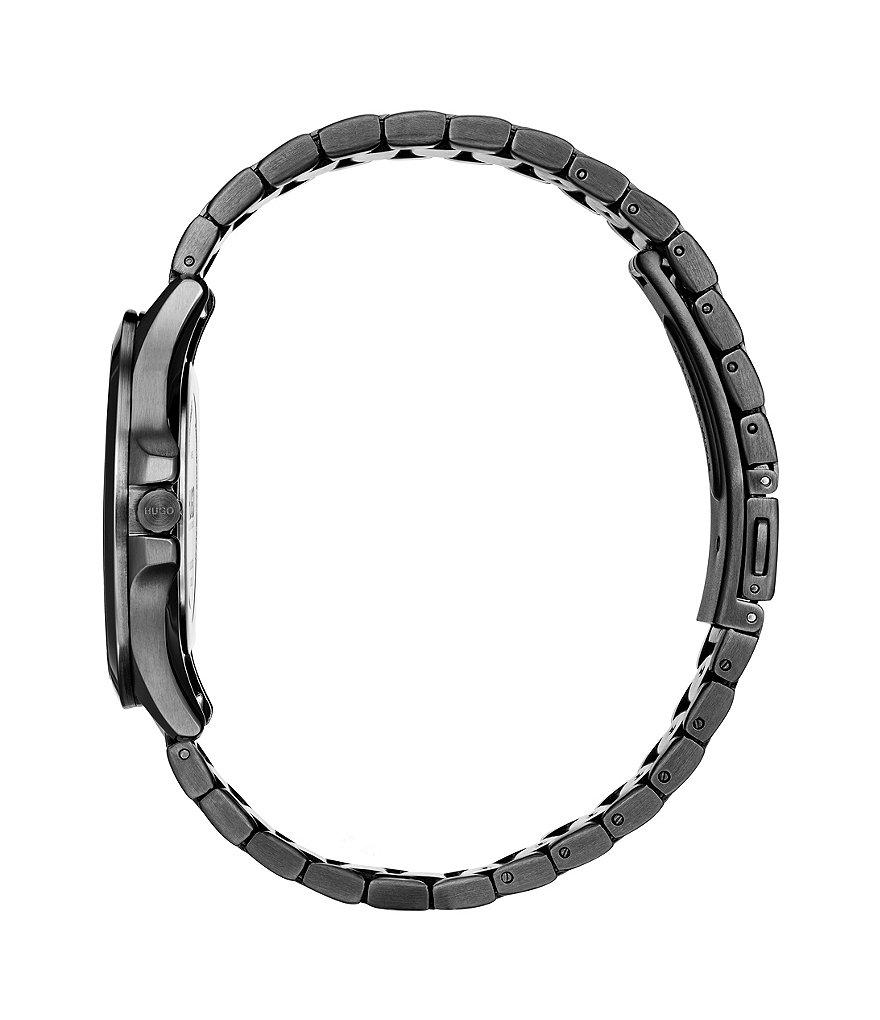 HUGO HUGO BOSS #Risk Black IP Stainless Steel Multifunction Bracelet Watch