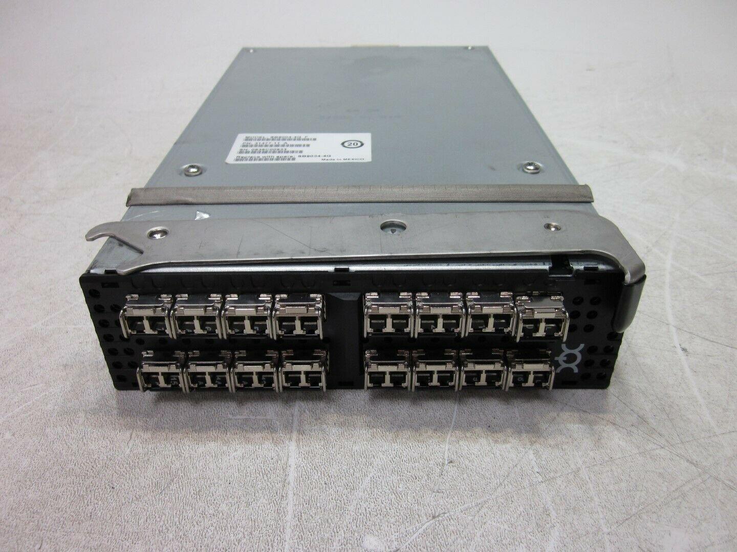 QLogic SB9004-4G 16-Port Switch Module with 16x FTLF8524P2BNV 4GB Transceiver