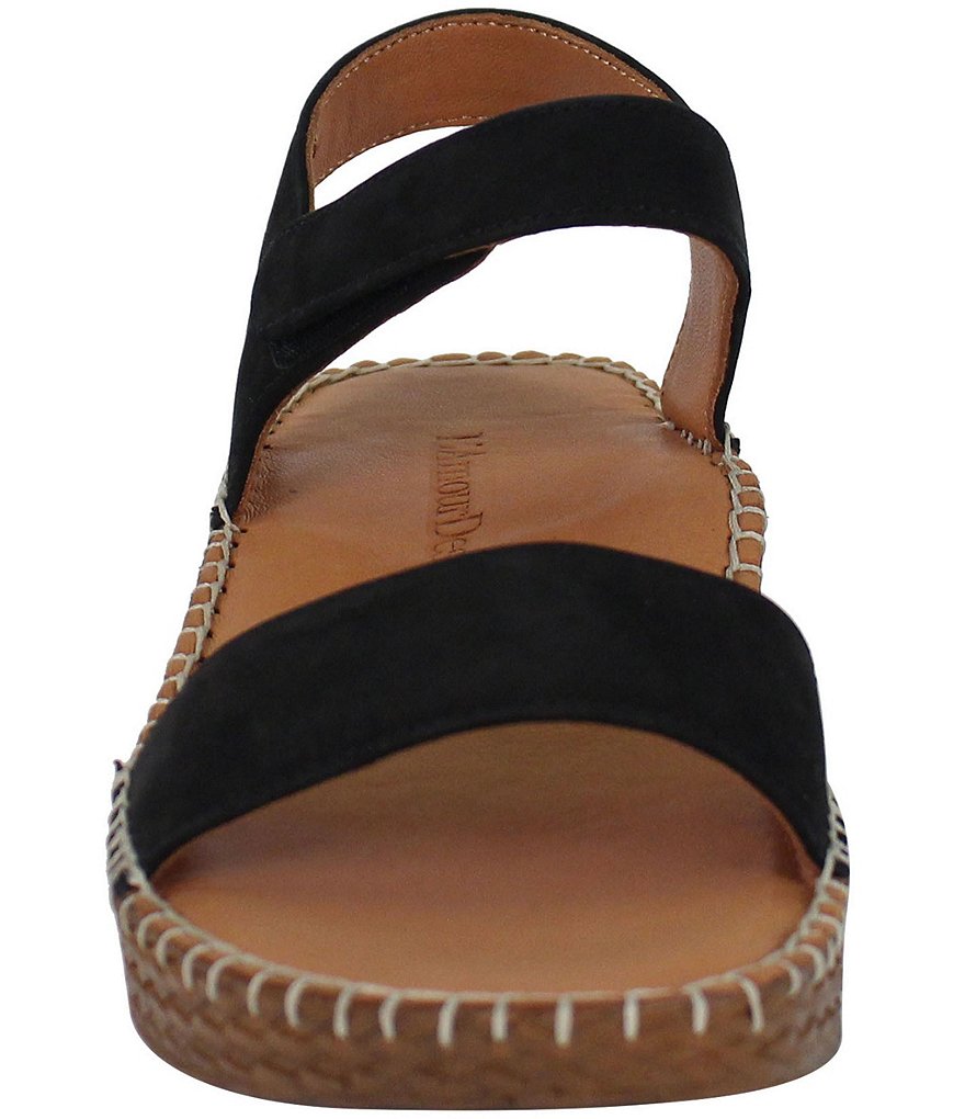 L'Amour Des Pieds Yanis Suede Espadrille Wedge Sandals