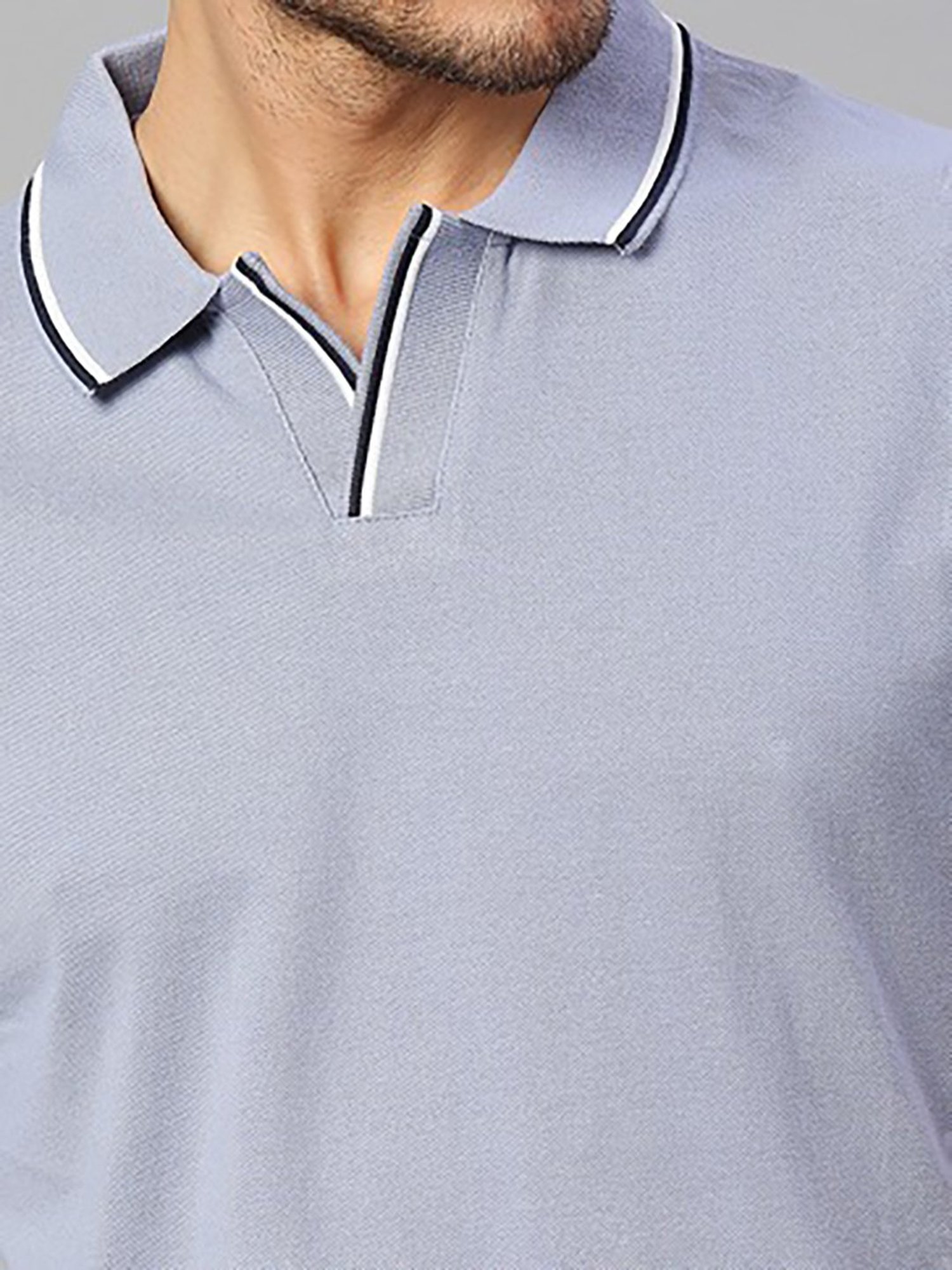 Dennis Lingo Lilac Regular Fit Polo T-Shirt