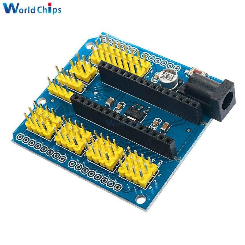 NANO I/O IO Expansion Sensor Shield Module For Arduino UNO R3 Nano V3.0 3.0 Controller Compatible Board I2C PWM Interface 3.3V
