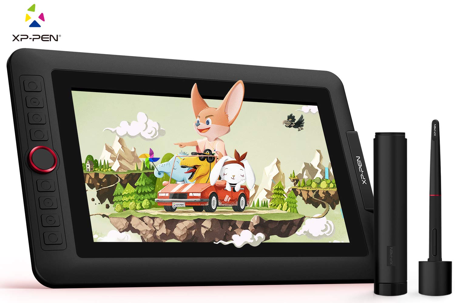 XP-PEN Artist 12 Pro 11.6 Inch Drawing Monitor Pen Display Full-Laminated Graphics Drawing Tablet with Tilt Function Battery-Free Stylus and 8 Shortcut Keys (8192 Levels Pen Pressure and 72% NTSC)