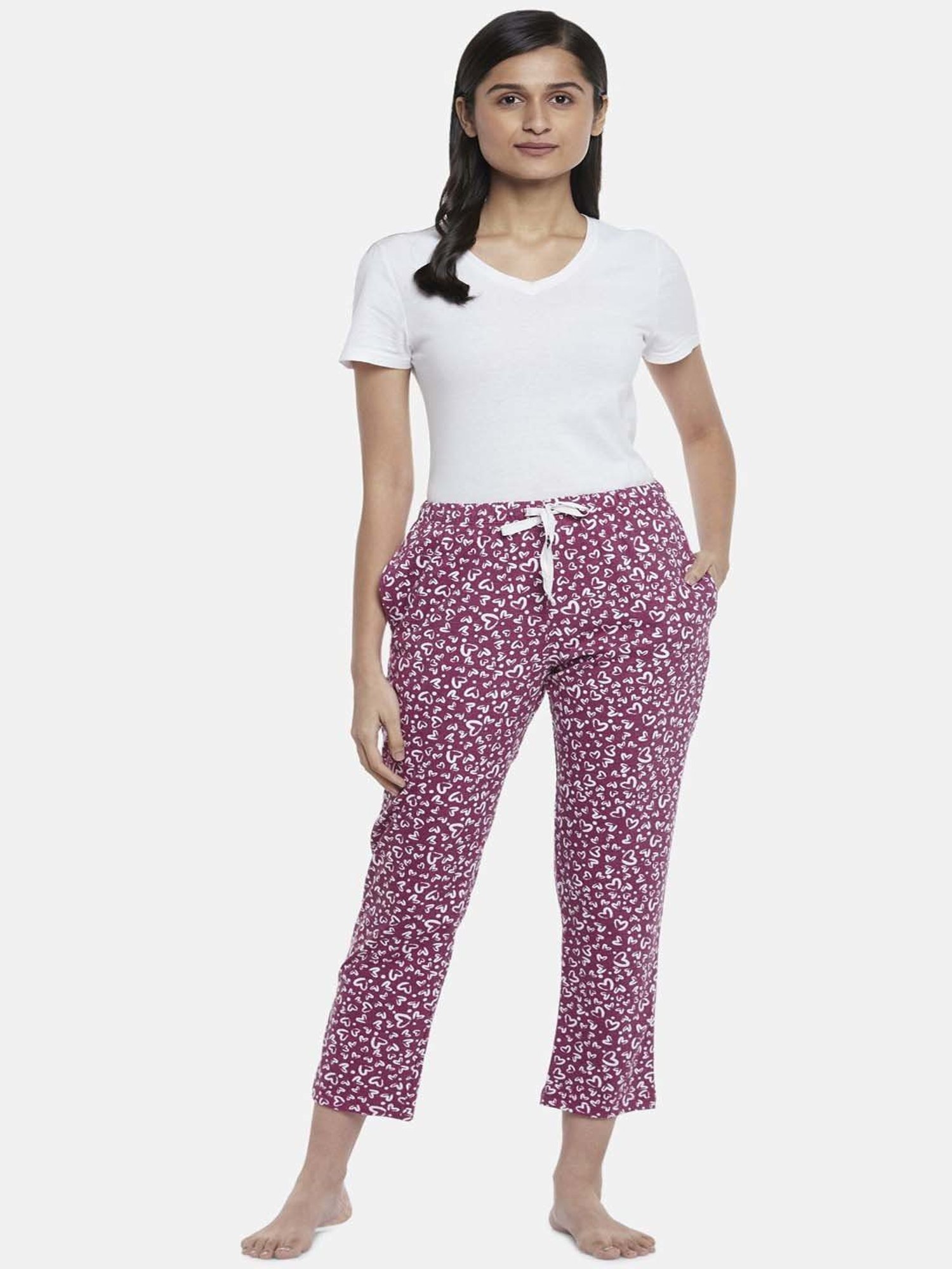 Secret Wish Lavender Hoodie With Lounge Pants