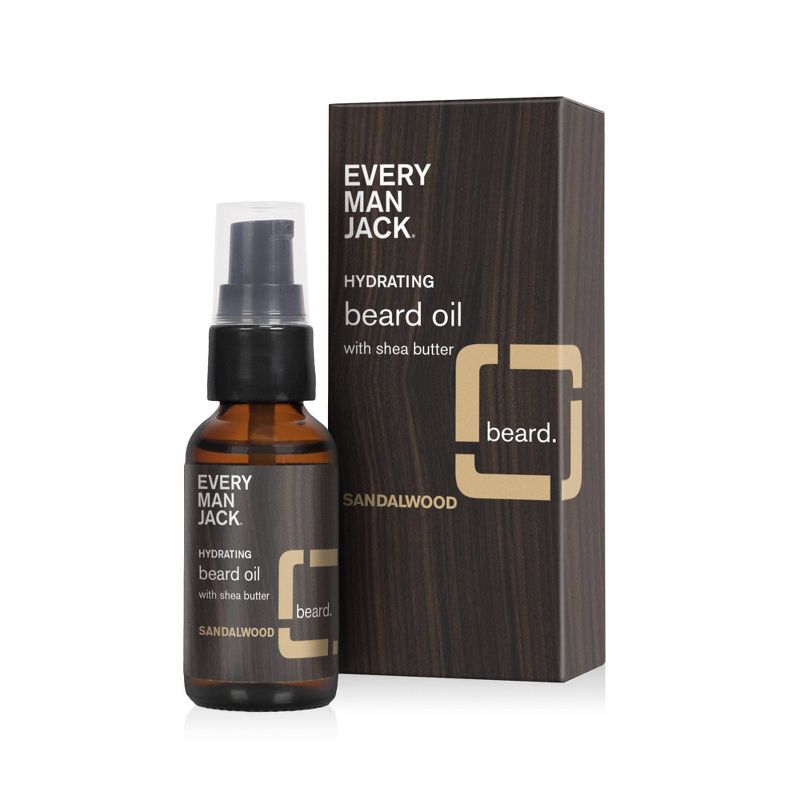 Every Man Jack Beard Oil Sandalwood - 1.0 fl oz