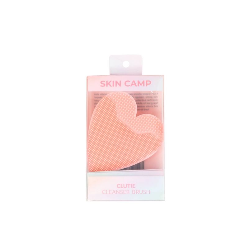 Skin Camp Silicone Heart Brush