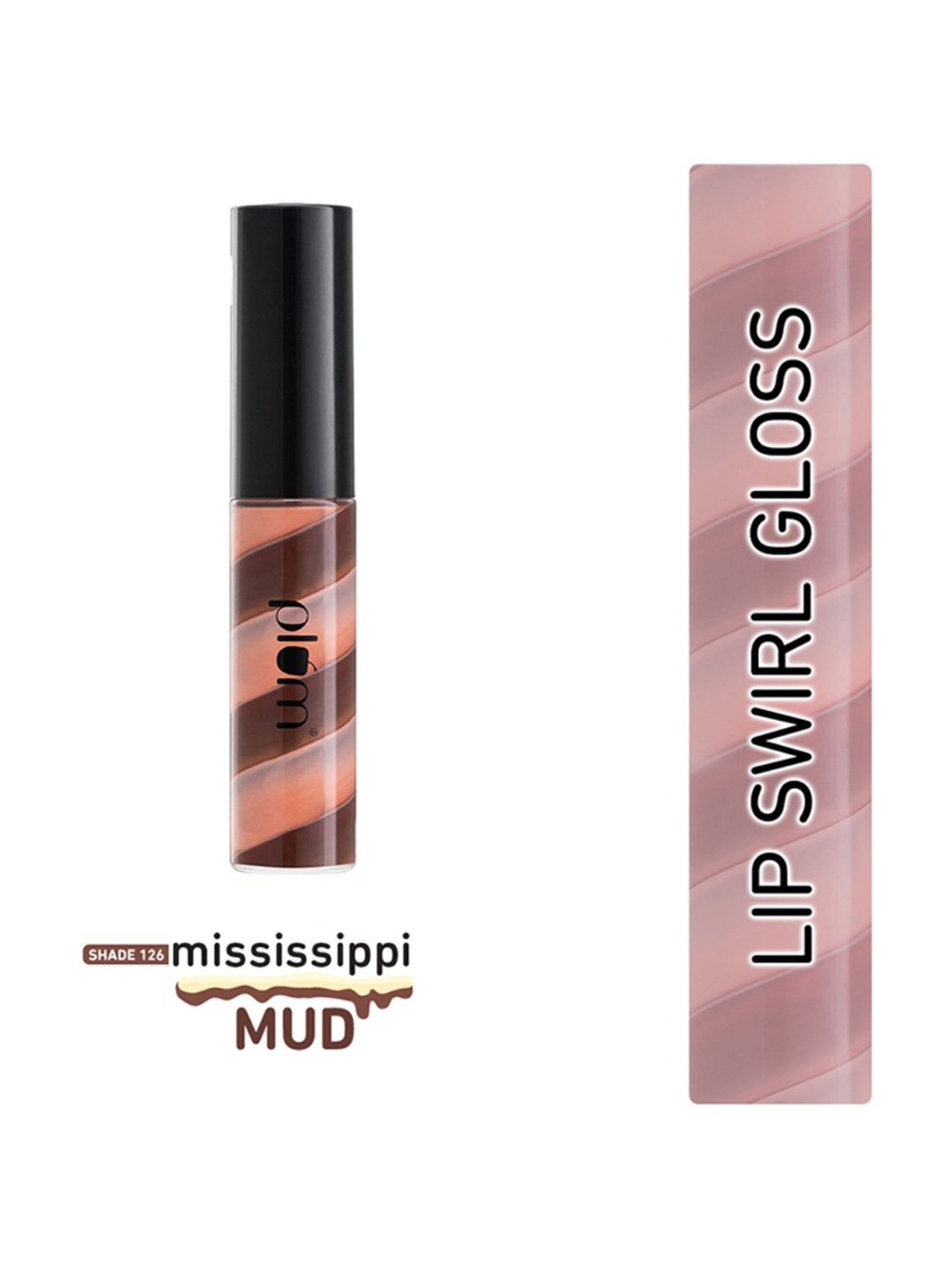 Plum Soft Swirl Lip Gloss 126 Mississippi Mud - 6 ml