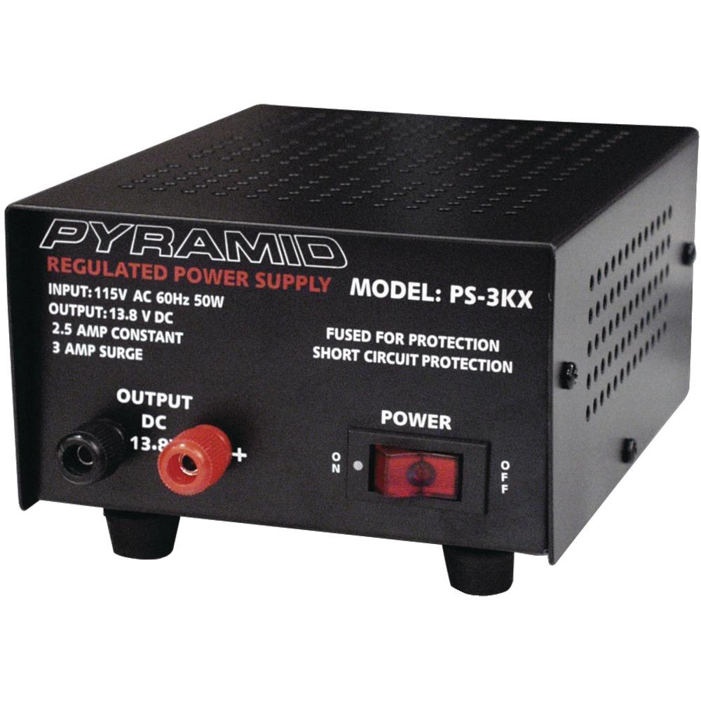PYRAMID PS3 3-AMP 13.8-VOLT POWER SUPPLY