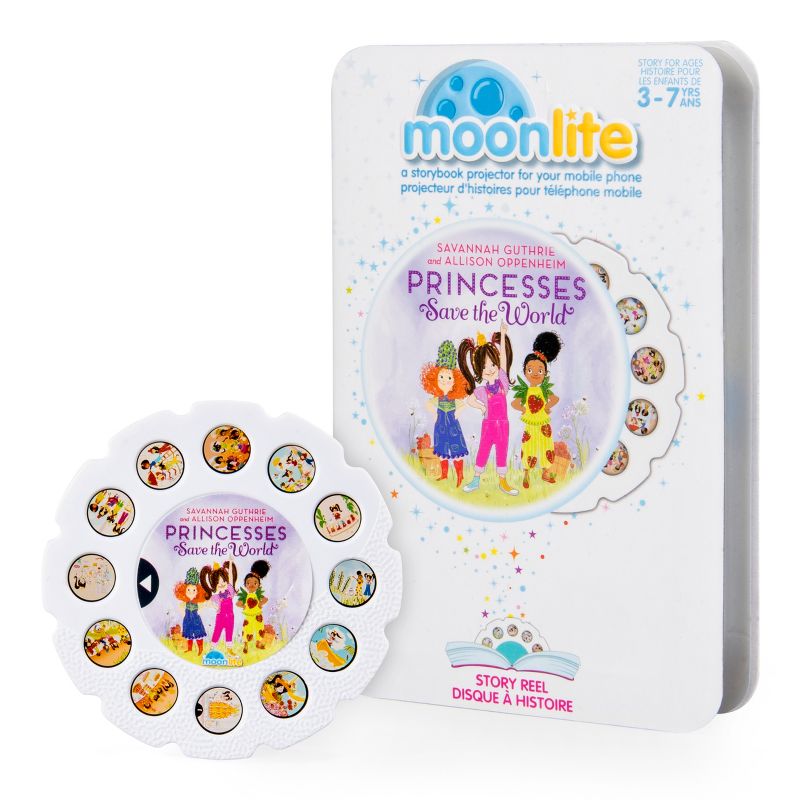 Moonlite - Princesses Save the World Story Reel for Moonlite Storybook Projector, for Ages 1 and Up