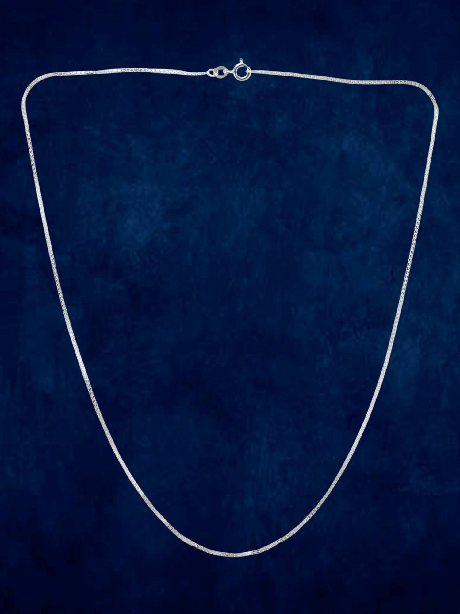 Taraash 92.5 Sterling Silver Chain for Women