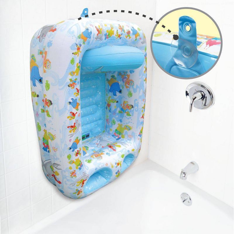 Nickelodeon Sesame Street Inflatable Safety Bathtub