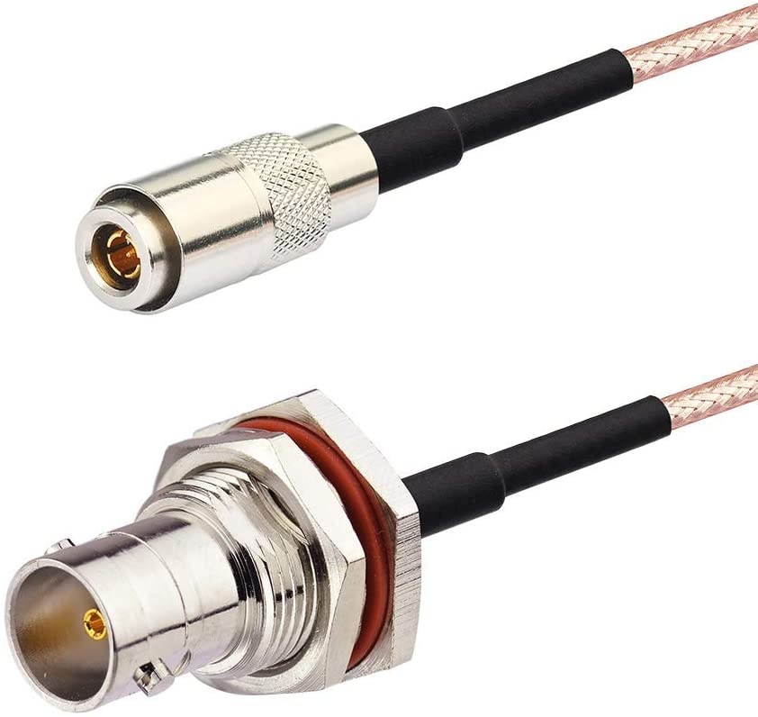 15 foot Blue BJC High-flex 3G/6G HD SDI patch cable (Belden 1505F), BNC to BNC