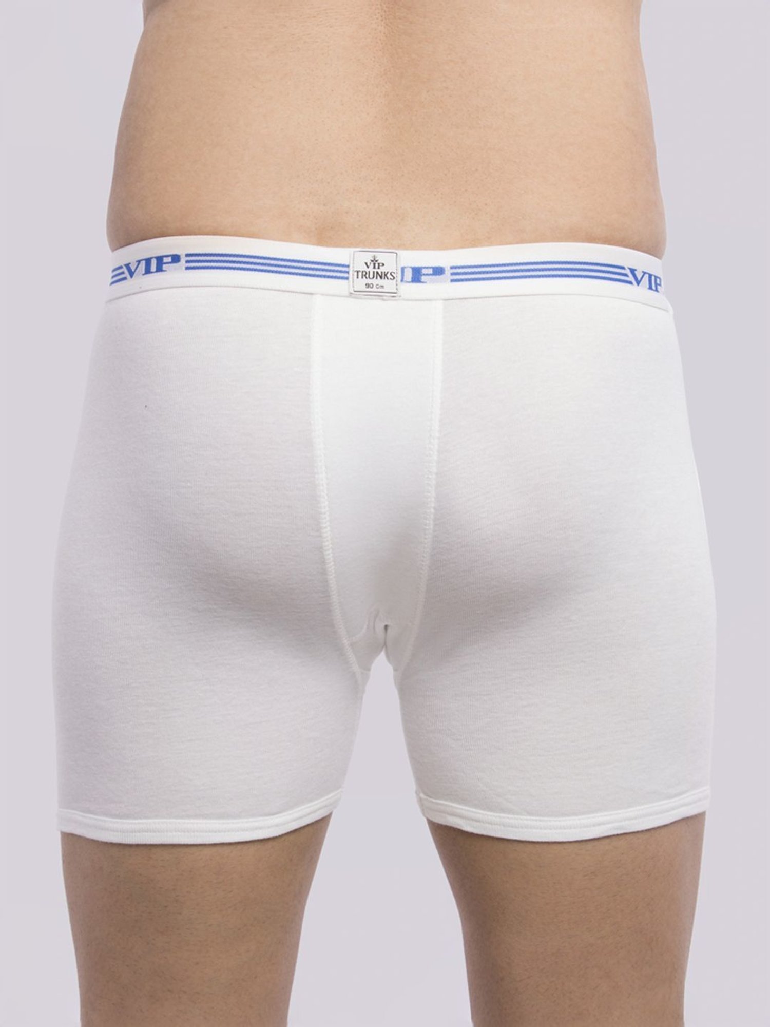 Vip White  Skinny Fit Trunks - Pack Of 2