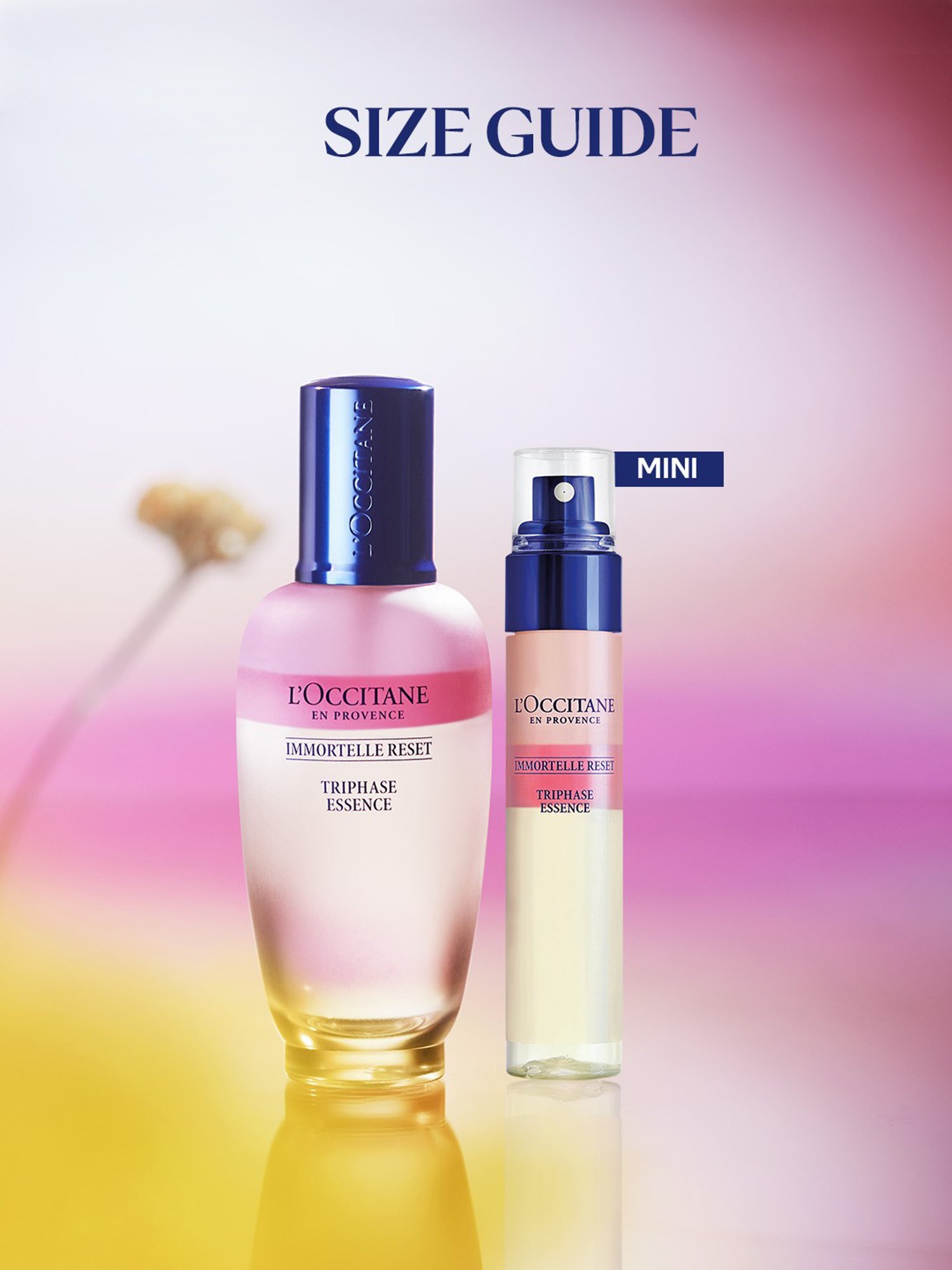 L'Occitane En Provence Mini Immortelle Reset Triphase Essence - 50 ml