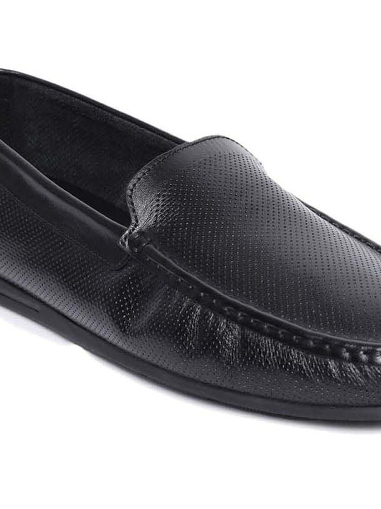 Gabicci Men's Enzo Black Formal Loafers