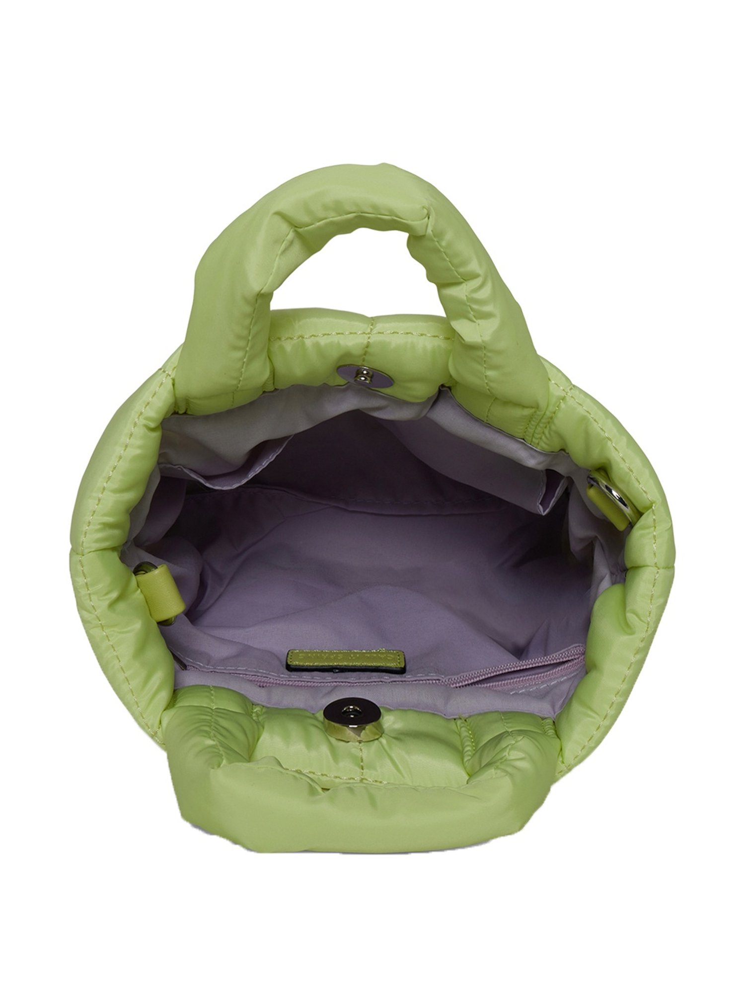 Call It Spring DAYDREAMER320 Green Quilted Medium Tote Handbag