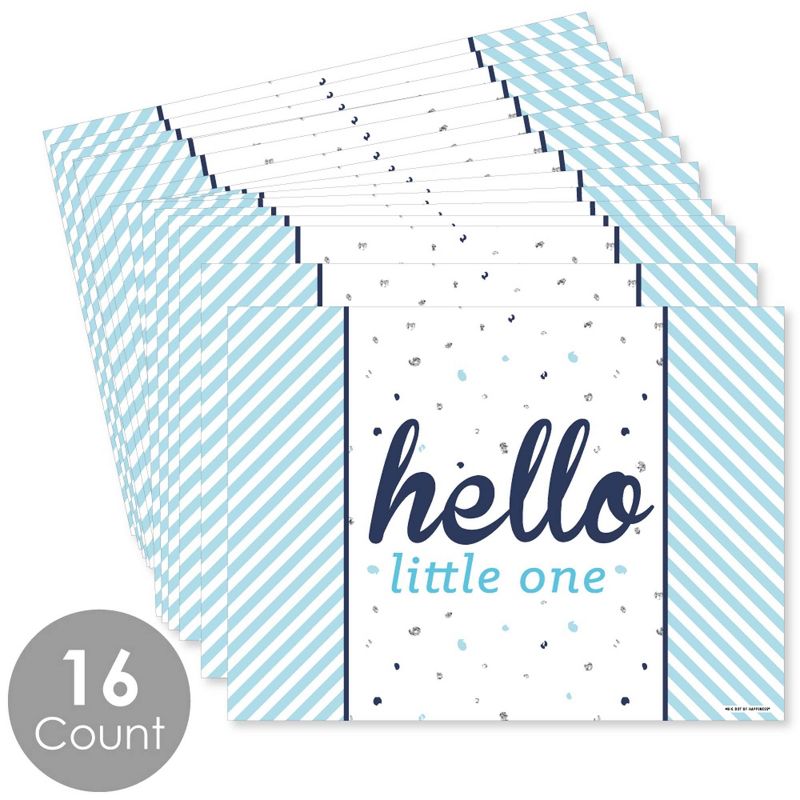 Big Dot of Happiness Noah's Ark - Cupcake Decoration - Baby Shower Cupcake Wrappers and Treat Picks Kit - Set of 24