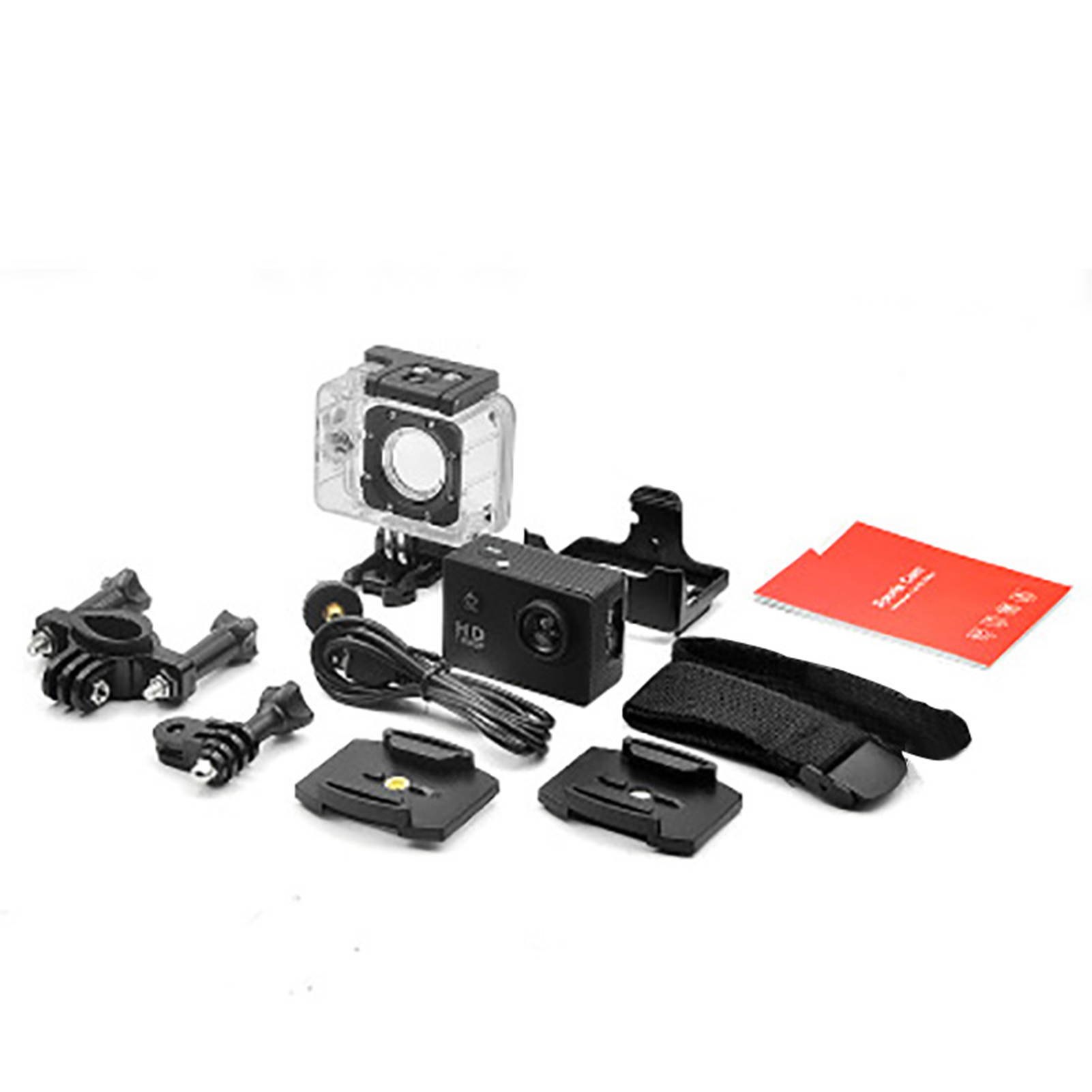 Camera HD Display Multifunctional 2.0-inch Underwater Waterproof Video Recorder for Sports Diving