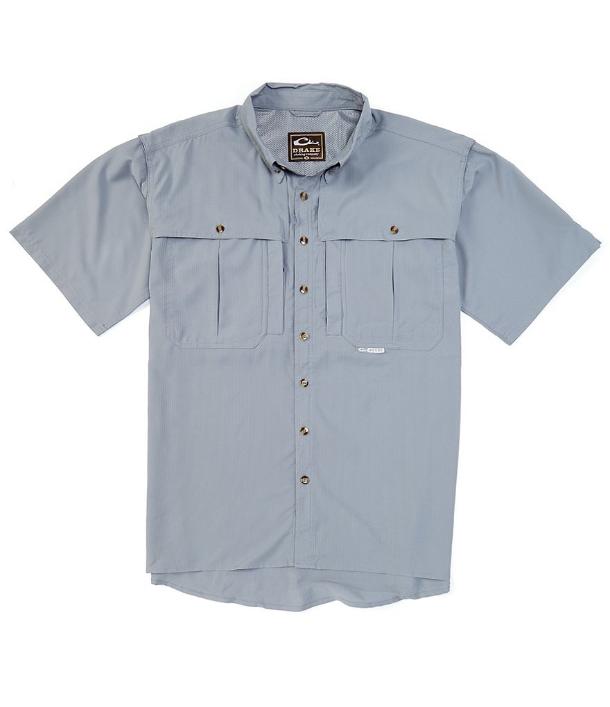 Drake Flyweight Wingshooter's Performance Short-Sleeve Woven Shirt