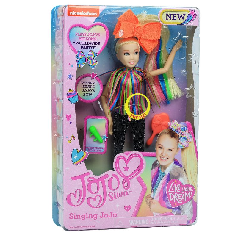 JoJo Siwa JoJo Singing Doll Worldwide Party 10" doll