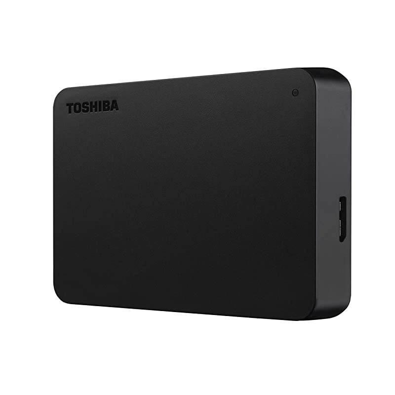 Canvio Basics 4TB Portable External Hard Drive USB 3.0, Black - HDTB440XK3CA