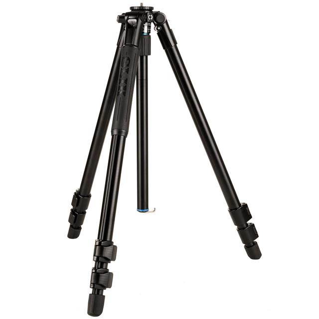Slik PRO AL-523 3-Section Aluminum Tripod, Leg Only, 13.2 lbs Capacity #613-366