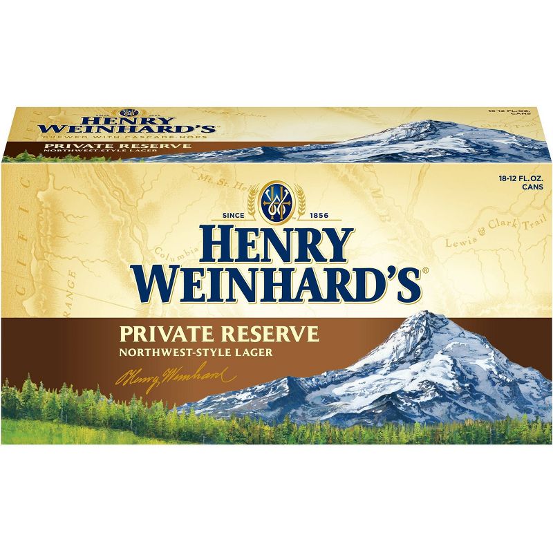 Henry Weinhard's Private Reserve Pale Lager Beer - 18pk/12 fl oz Cans